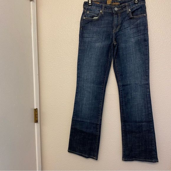 Kut from the Kloth mid rise Denim jeans Boot Cut Jeans KP011FJMX5 size 2 - Picture 1 of 12